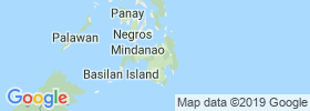 Northern Mindanao map